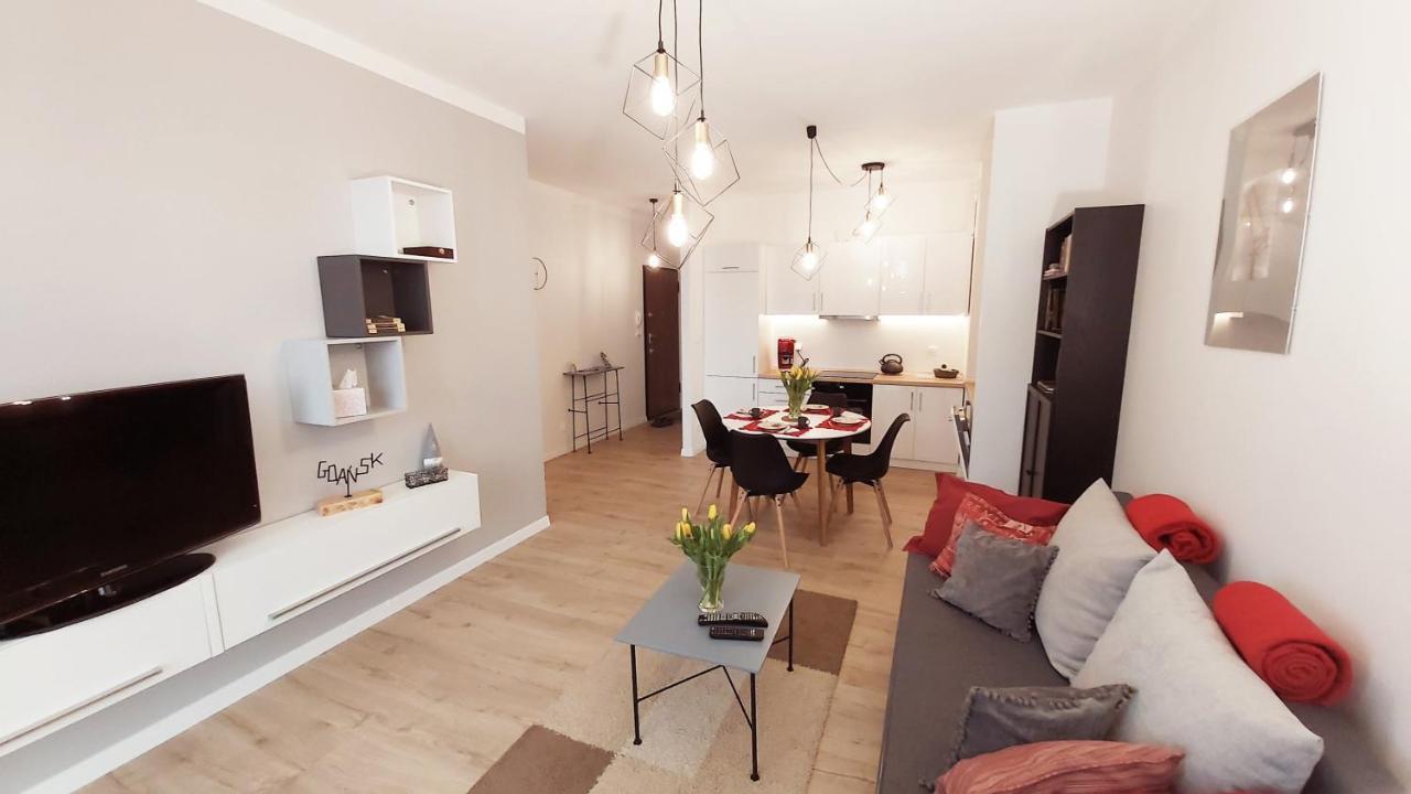 Central Apartments Ogrody 1 & Parking Gdansk Ngoại thất bức ảnh